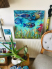 Balıklı tablo 50x50