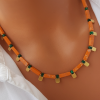 Naranja Varasit Pullu Kolye (hediyesi Var)