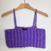 Purple Handmade Büstiyer