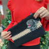 Kaplan Armalı Clutch Çanta