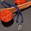 Lapis Lazuli ve Ametist 925k Kolye