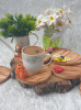 4 Adet Çay - Kahve Fincanı Bardak Altlığı 