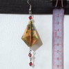 Elmas Origami Küpe