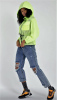 COOLOPİA  Neon Yeşil İthal Yağmurluk & Mont 