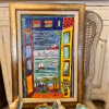 Matisse's Window / Porselen Tablo