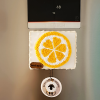 Punch Nakışı Limon Temalı Tuval Magnet Pano