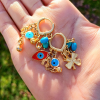 Gipsy Gold Yonca Göz Küpe