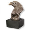 Wise  Kaideli Bronz Kartal Başı Biblo 