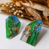 Magic Paper Art ( Su Perisi ) Küpeler 