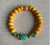 Doğaltaşlı Buddha Figürlü Bileklik