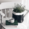 Doublesack Medıum  Black&White - Doublesack Orta Boy Siyah& Beyaz Torba