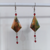 Elmas Origami Küpe