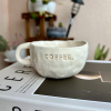 Coffee Yazılı El Yapımı Seramik Fincan