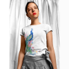 Tavus Kuşu Tasarım Tshirt