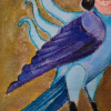 El boyaması Çanta