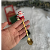Yılbaşı Hediyelik, Noel Figürlü Kaşık Çatal  - Hediyesi Var