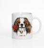 I Woof You Köpekli Kupa ( Seçenekli ) Kişiye Özel