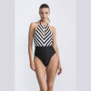 Kayle Black White Stripe Knot Mayo