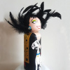Kiki People _Özel Tasarım Ahşap Bebek, 101 Dalmaçyalı ve Cruella De Vil; 21 cm