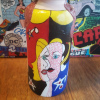 Kiki People _Özel Tasarım Roy  Lichtenstein Kumral Pop Art Ahşap Bebek; 21 cm