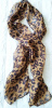 Leopar Desenli Fular