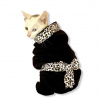 Leopar Siyah Duo Kedi Tulumu Kedi Kıyafeti