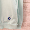 Mint Yeşili Spor Sırtı Balonlu Kız Kapşonlu Sweatshirt