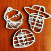 mZ Craft and Stuff Toy Story Karakterli Kurabiye Kalıbı