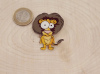 Sevimli Aslan Broş & Pin