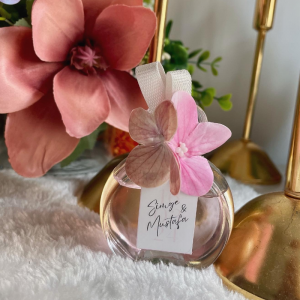 Çiçek Detaylı Kolonya Hediyelik