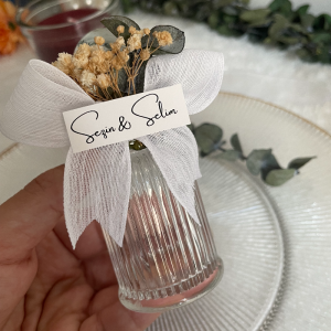 Çiçek Detaylı Kolonya Hediyelik