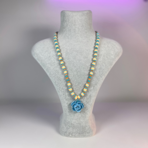 Blue Rose Kolye