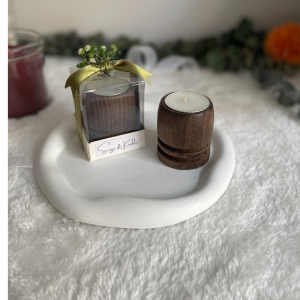 Hediyelik Mum, Kütük Tealight Mum