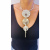 Kutcha Accessories Kadın Gümüş Kaplama Otantik Kolye