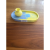 Beton Oval Tabaklı, Beton Mini Vazolu Küllük Set