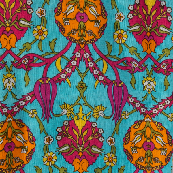 Osmanlı Çintemani Ve Kilim Desenli Çift Taraflı Peştemal Ve Plaj Havlusu