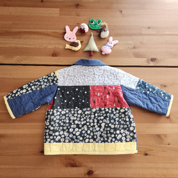 Patchwork - Kırkyama Çocuk Ceketi