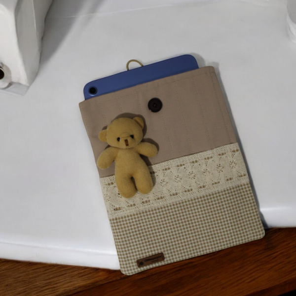 Ayıcıklı Tablet Kılıfı