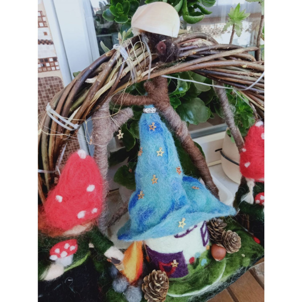 Hansel ile Gretel Masal Kapı Çelenk