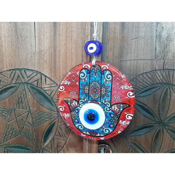 12 cm. Füzyon Cam Duvar Süsü