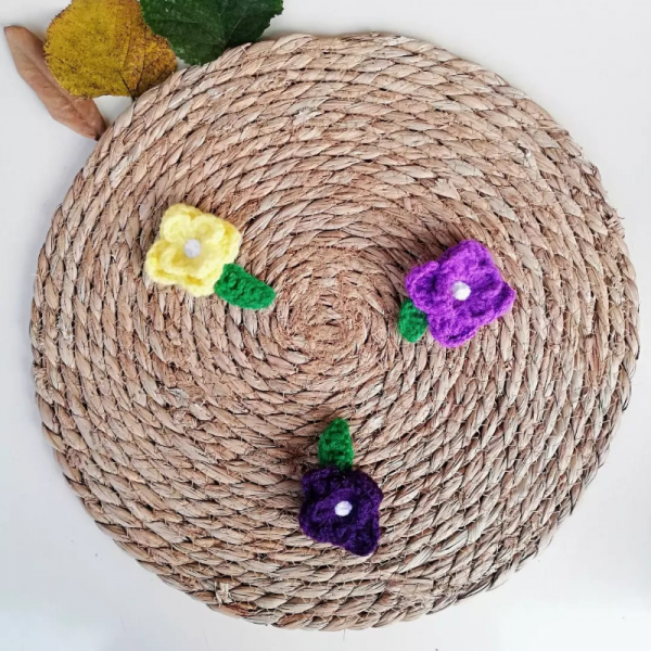 Handmade Flower Medium Toka Seti