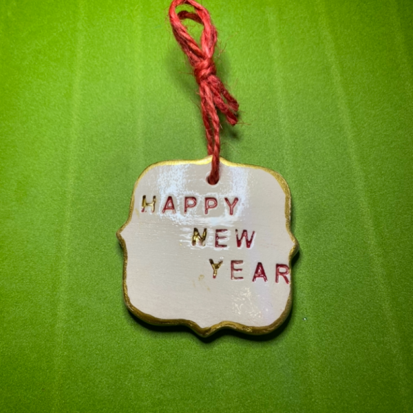 Yılbaşı Ağaç Süsü Happy New Year 