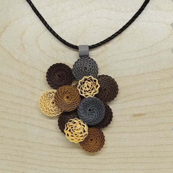 Quilling Kolye _ Boho