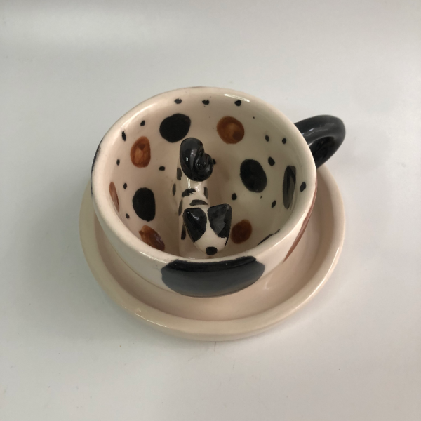 Süpriz Köpekli Çay / Kahve Fincan
