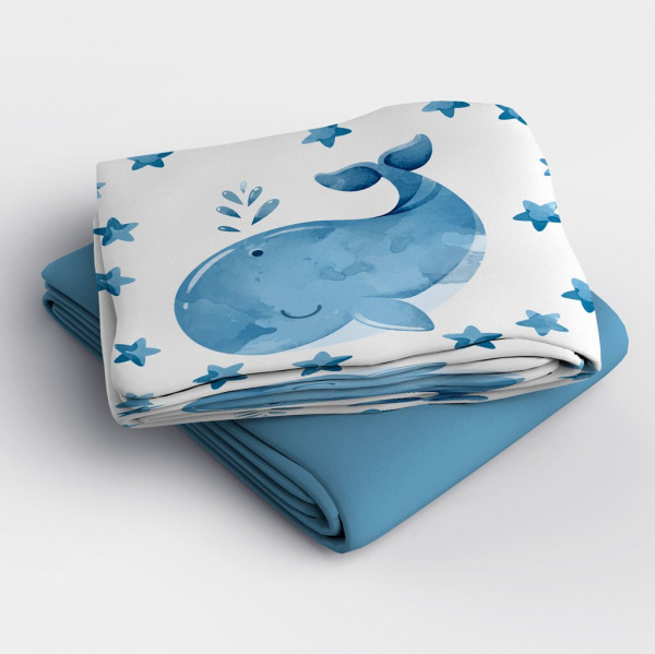 MonoHome Small Dolphin 3D Bebek Nevresim Takımı