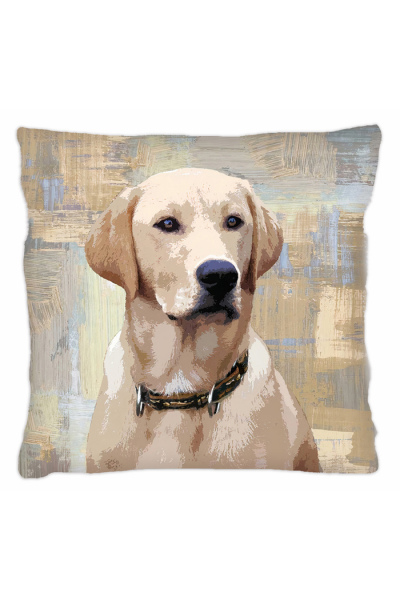 Evcil Hayvanlarımız Serisi Kırlent & Yastık & Kırlent Kılıfı - Köpekler - Labrador Retriever