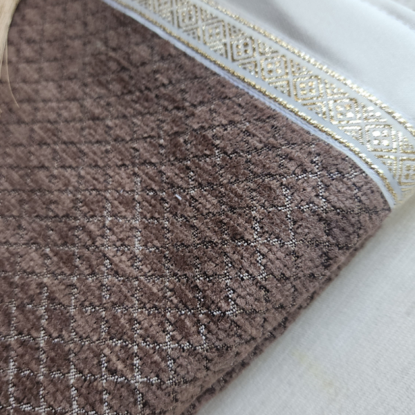 Couch Brown - Kahve Bej Clutch Çanta