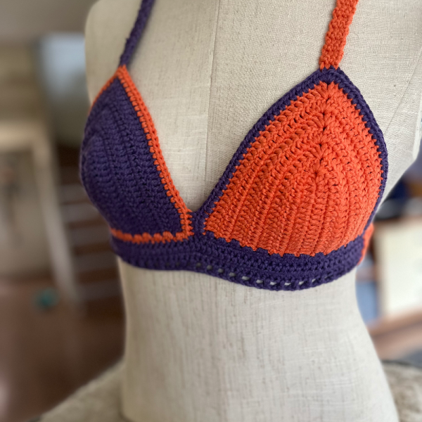 El Örgüsü Bikini Üstü
