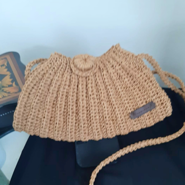 Hasır Mini Omuz Çantası