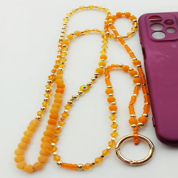 Orange Telefon Askısı